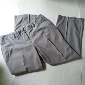 Worthington gray curvy fit trousers